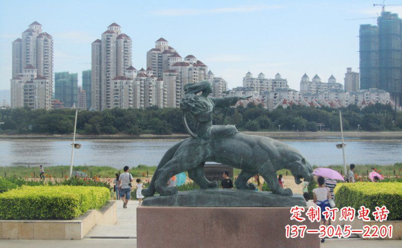 运城中领雕塑:大型铜雕狮子,令您的景观更加出彩!