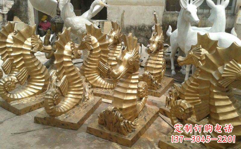 运城精美的海马动物铜雕,为您带来精致的审美享受