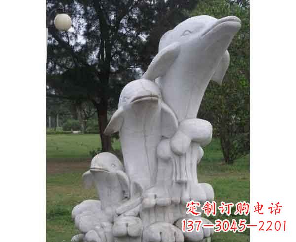 运城海豚石雕,尽显细腻之美