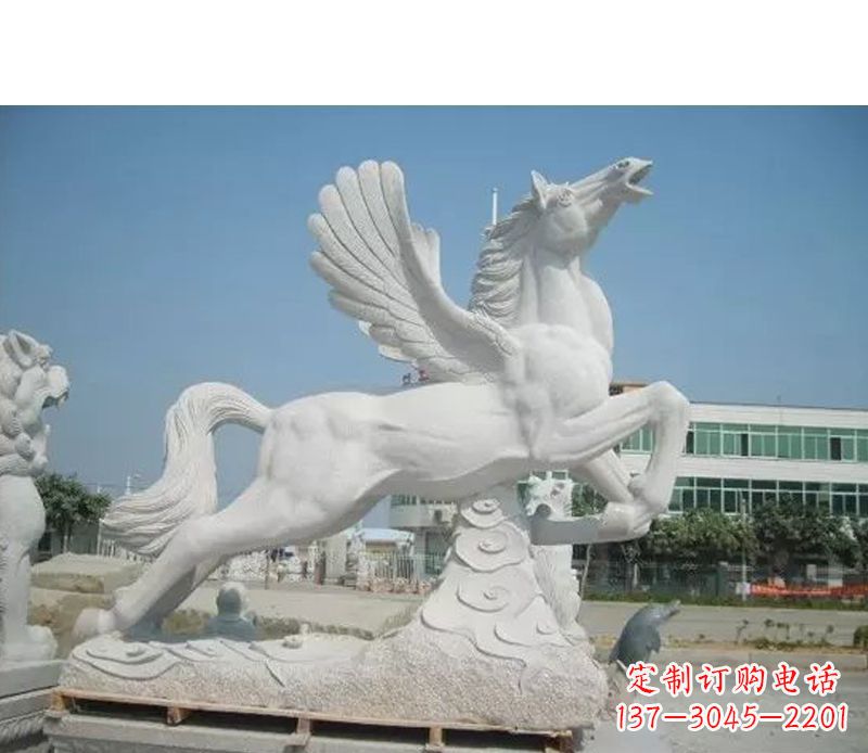 运城中领雕塑推出的精美汉白玉马雕塑,全部由经…