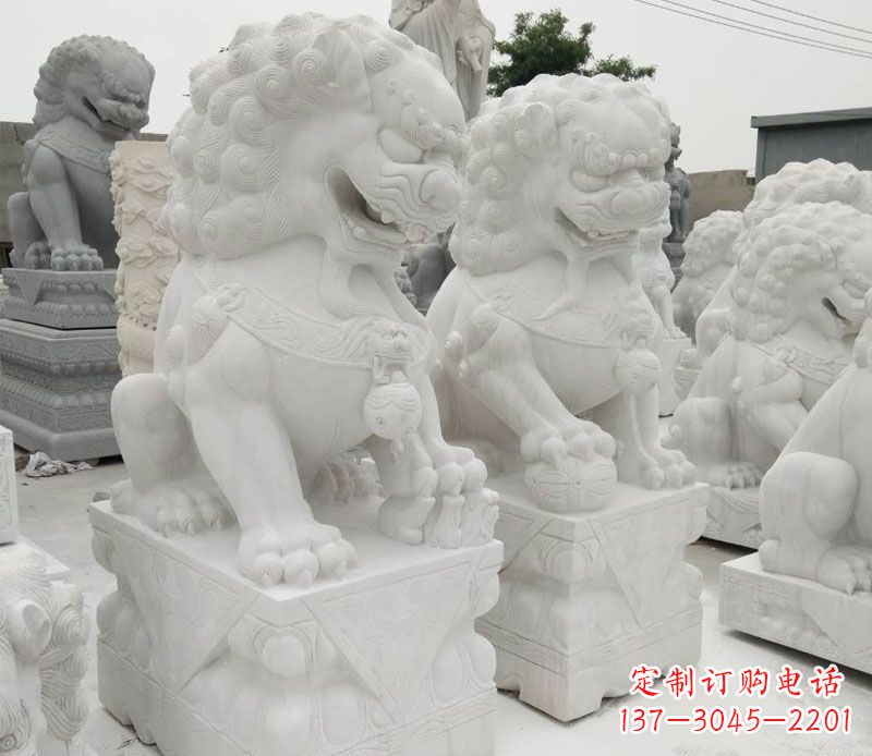 运城流传千古的狮子雕塑