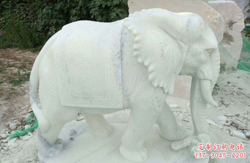 运城山寨大象雕塑,唤醒宅邸辉煌
