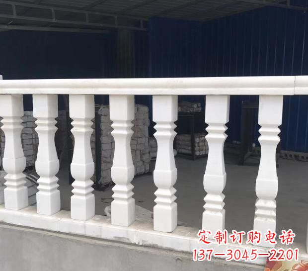 运城汉白玉欧式栏杆雕塑,精美绝伦