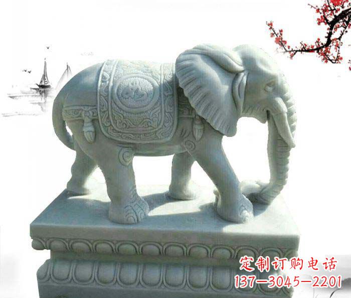 运城大象雕塑诠释华夏传统文化