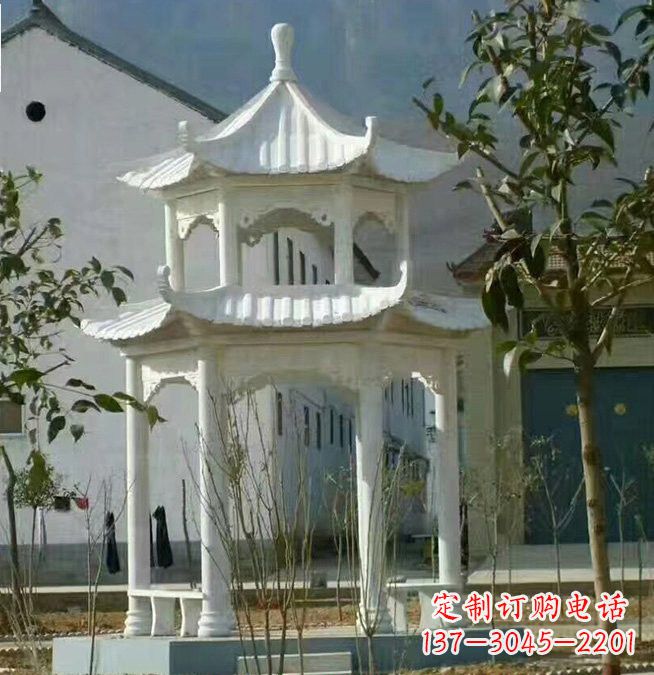 运城汉白玉凉亭雕塑,为您打造完美的艺术空间