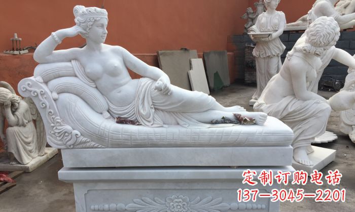 运城中领雕塑汉白玉女人雕塑将精湛的雕刻技艺与…