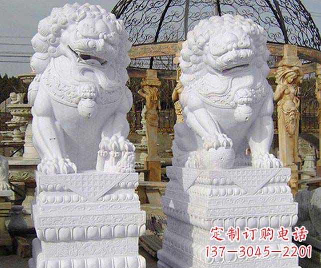 运城历久弥新的狮子石雕