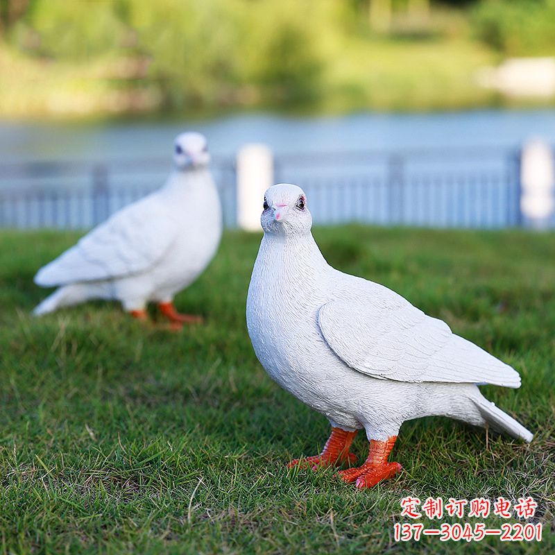 运城新型和平鸽雕塑,让爱与和平传递