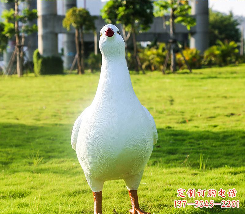 运城中领雕塑:和平鸽雕塑