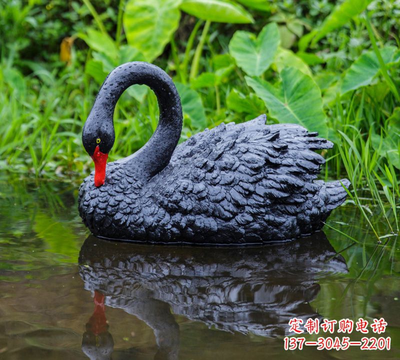 运城优美雕塑,精致天鹅雕塑