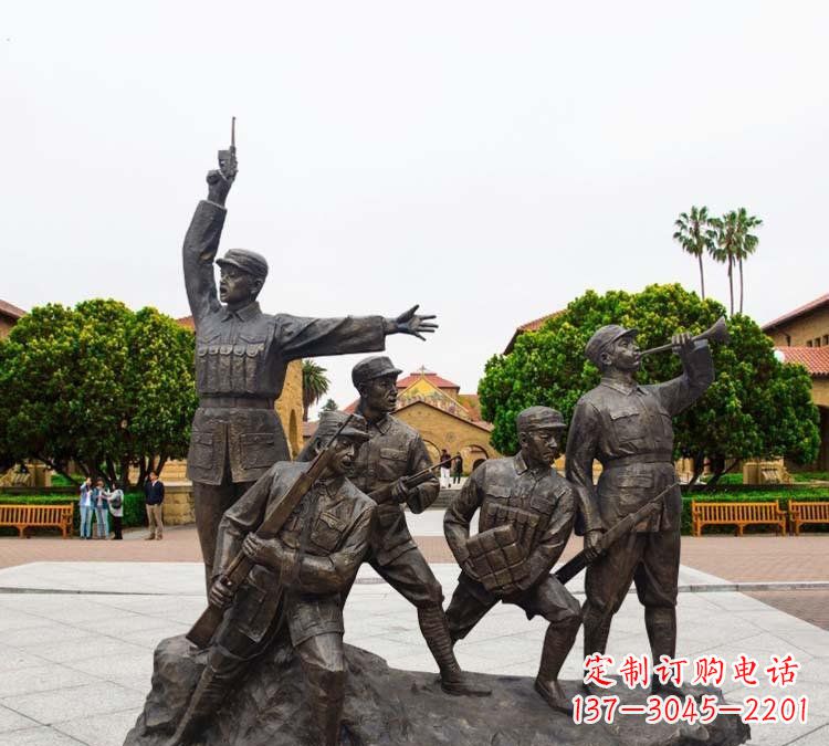 运城铭记红军英勇|红军纪念雕塑