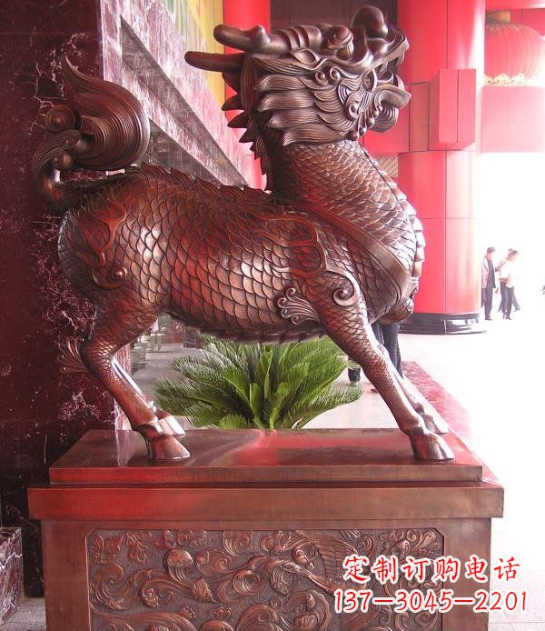运城麒麟雕塑:领略古典魅力