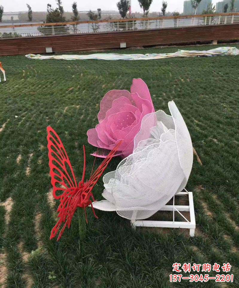 运城精致定制铁艺蝴蝶雕塑