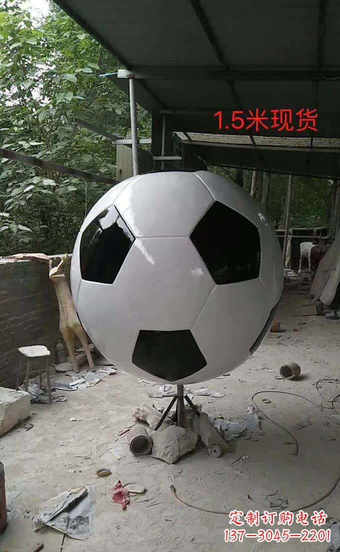 运城不锈钢足球雕塑提供优质的装饰效果