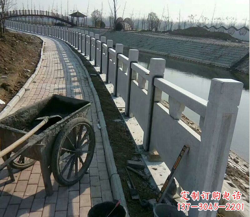 运城精美大理石栏杆石雕
