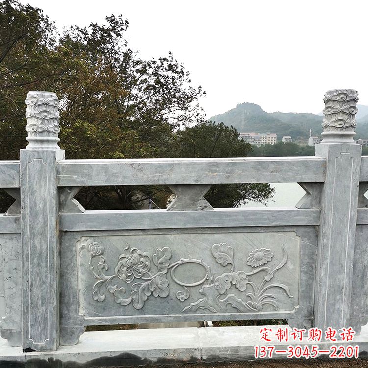 运城花岗岩石雕栏板,美轮美奂