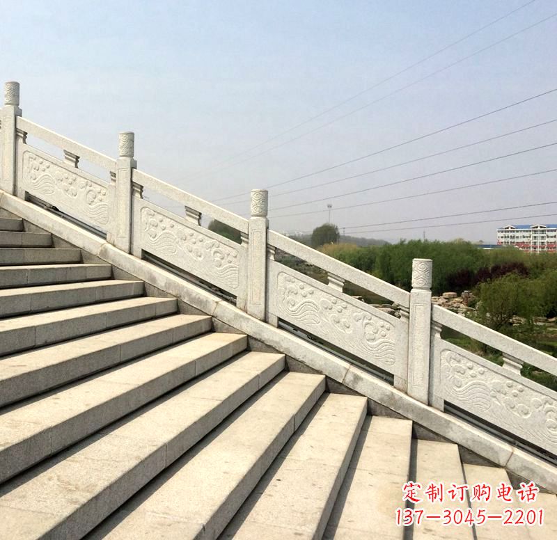 运城欣赏自然之美,定制花岗岩石栏杆雕塑