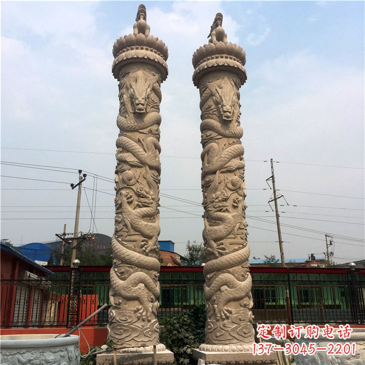 运城中领雕塑华表龙柱,极致艺术精品