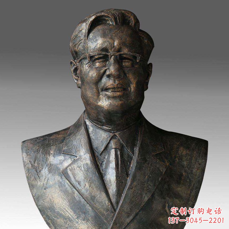 运城以高质量铜雕制作华罗庚头像