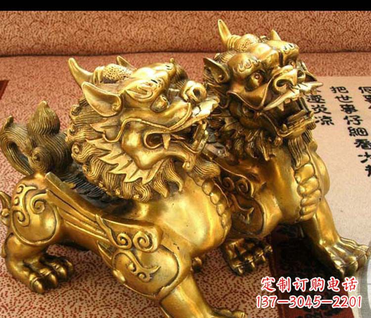 运城超级定制麒麟雕塑,尊享贵族尊贵