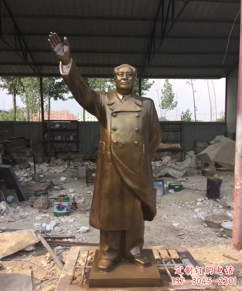 运城享领雕塑——挥手毛主席人物雕塑