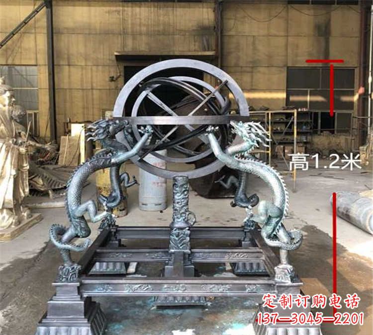 运城浑天仪古代仪器校园景观雕塑