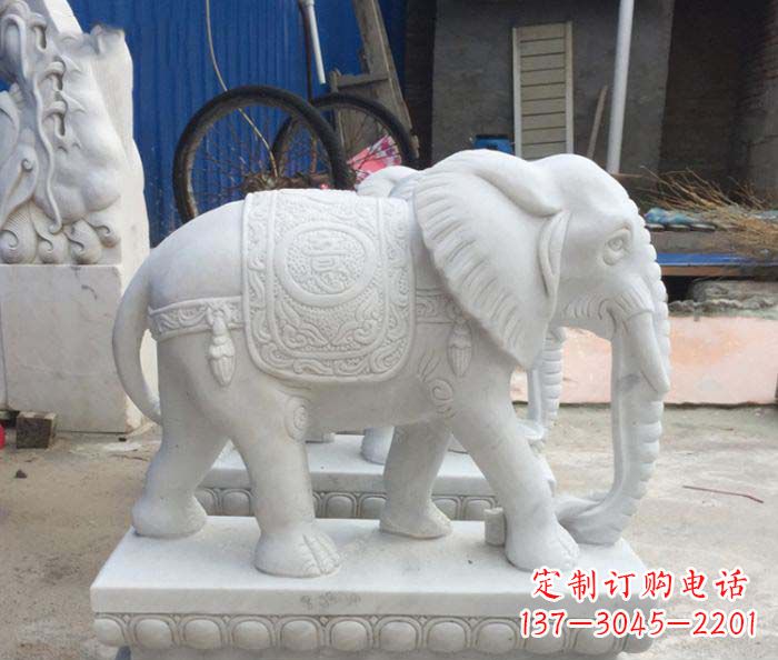 运城精美大象雕塑,门口装点新灵感