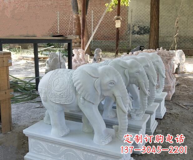 运城美轮美奂的大象雕塑