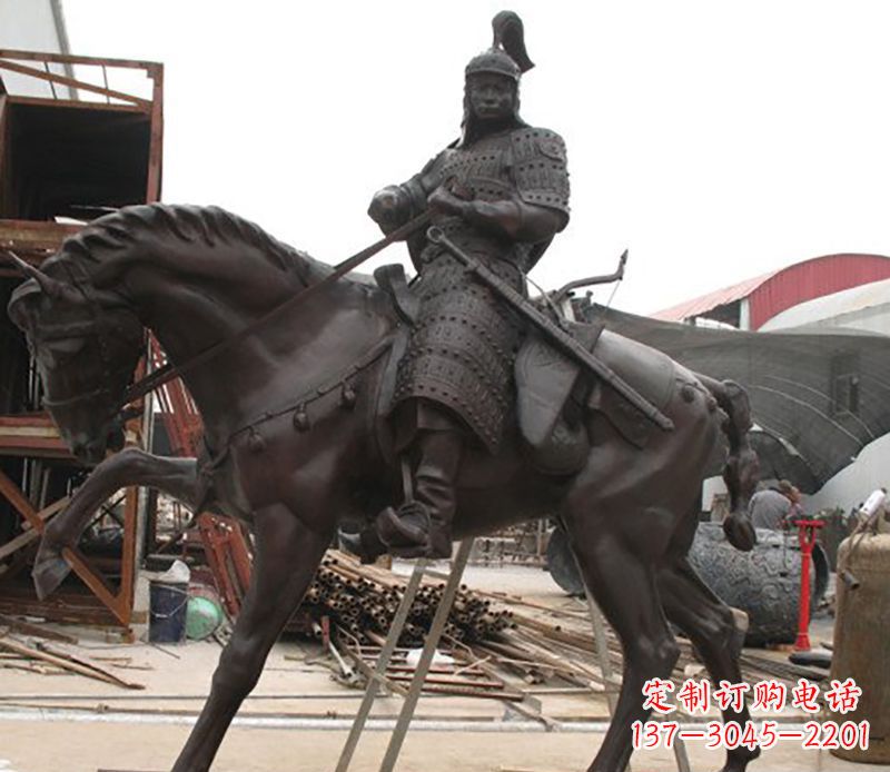 运城将军骑马铜雕,聚焦古典品质