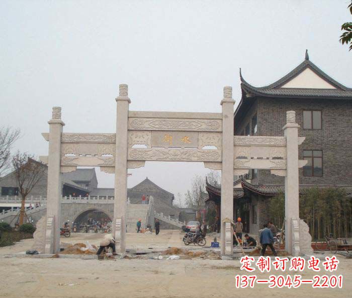 运城石雕牌楼,让您的城市充满活力!