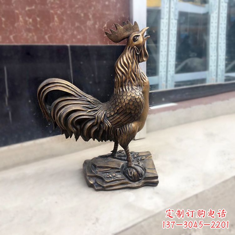 运城中领雕塑出品的精美纯铜动物雕塑,是一款具…