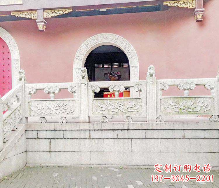 运城中领雕塑：大理石栏板雕塑