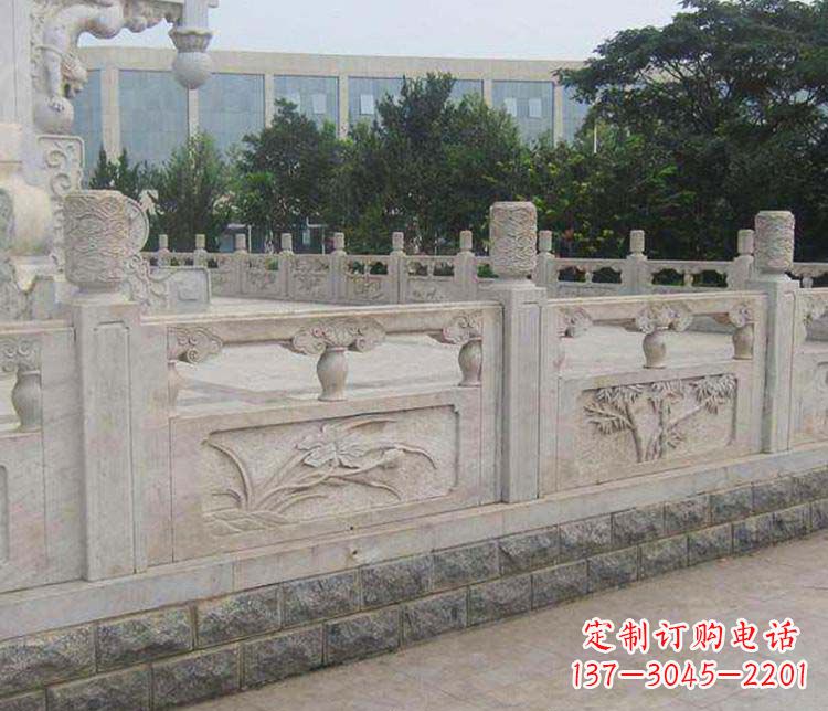 运城中领雕塑：精美石材栏板雕塑
