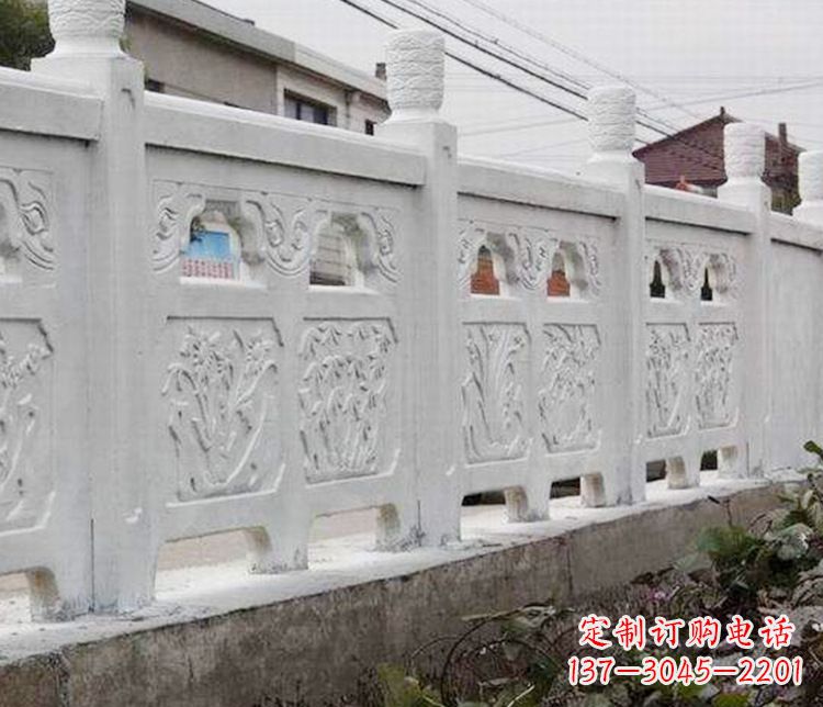 运城优雅大理石栏板雕塑