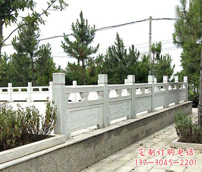 运城大理石栏杆雕塑:精致的定制艺术品