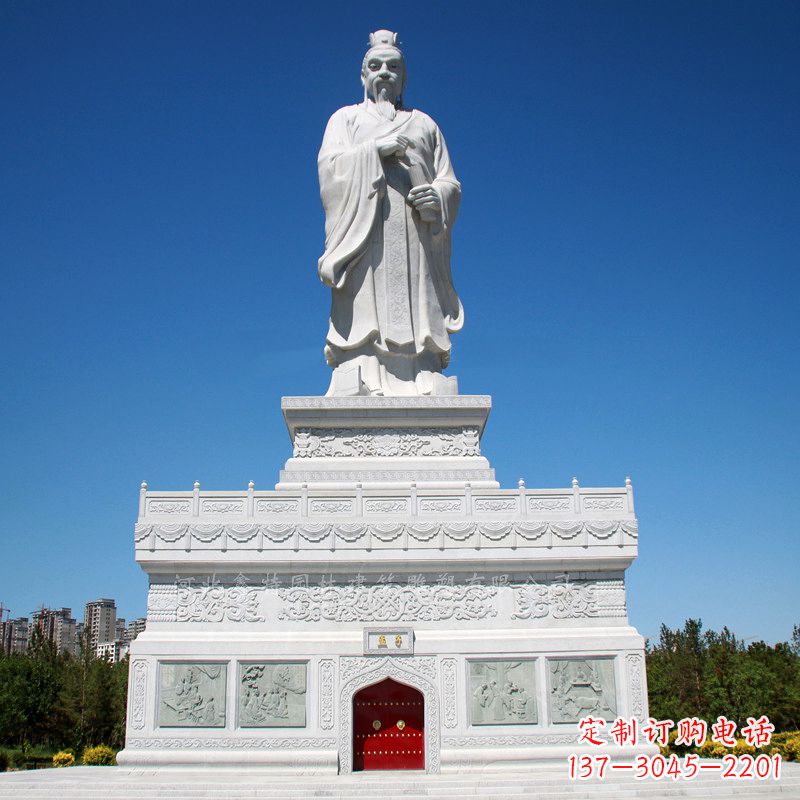 运城礼赞中国古代思想家孟子,领雕塑迎来高雅雕塑定制!