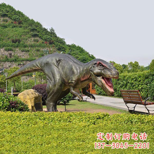 运城精美玻璃钢制霸王龙雕塑