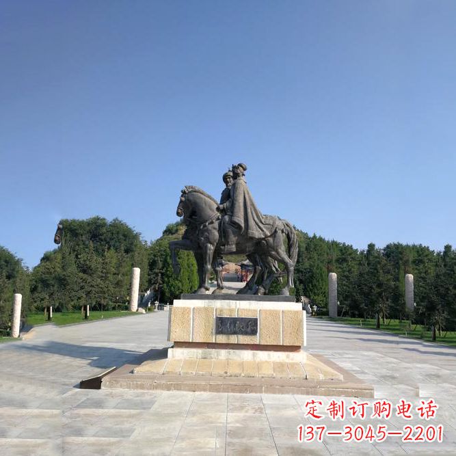运城王昭君雕塑,象征传承君臣之义