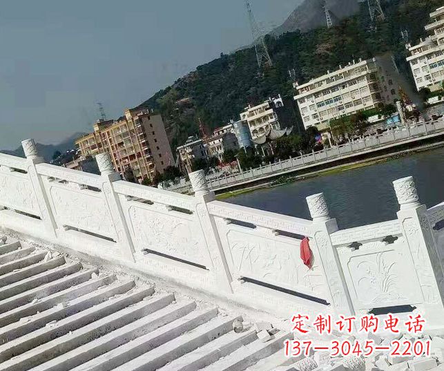 运城山东汉白玉栏板石雕