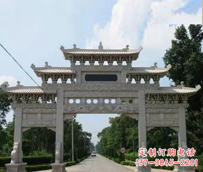运城高品质牌坊石雕,专为客户量身定制