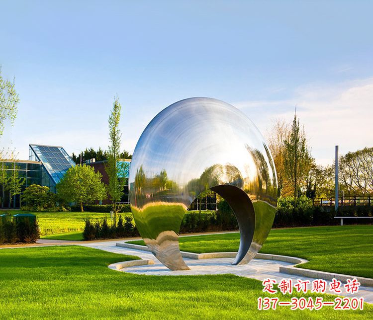 运城金色门楣的精美镜面拱门雕塑