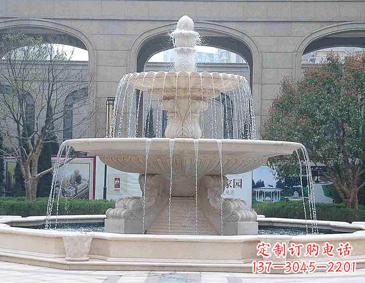 运城专业定制喷泉雕塑，融合唯美艺术气息