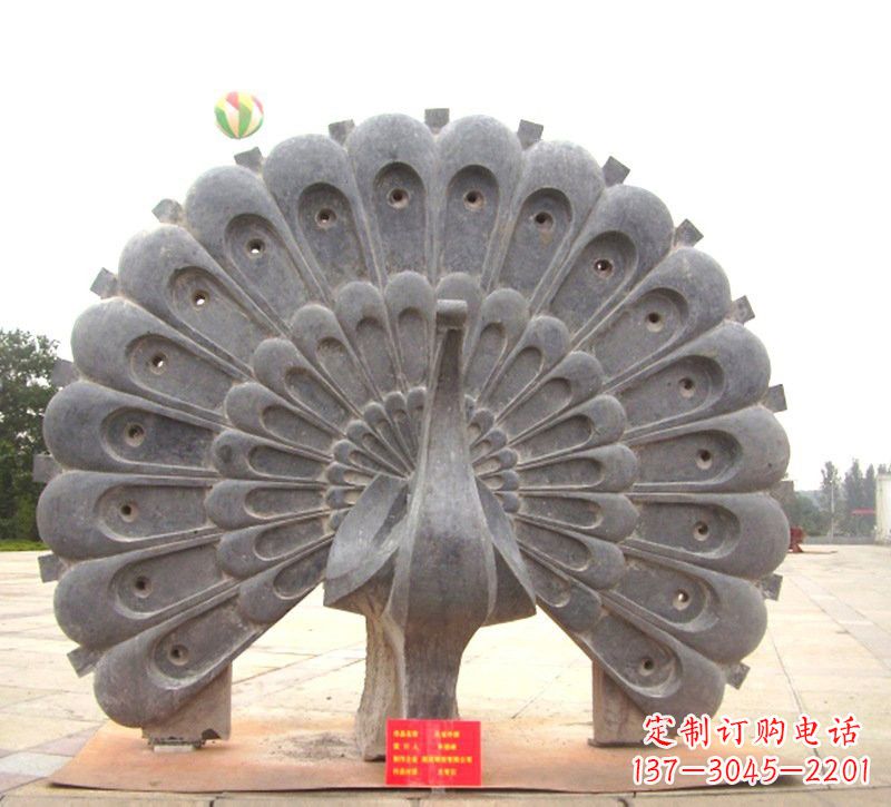 运城精美绝伦的碧玉孔雀雕塑