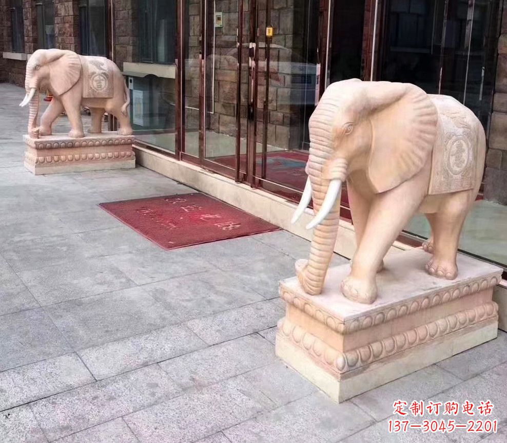 运城中领雕塑--精美大象雕塑