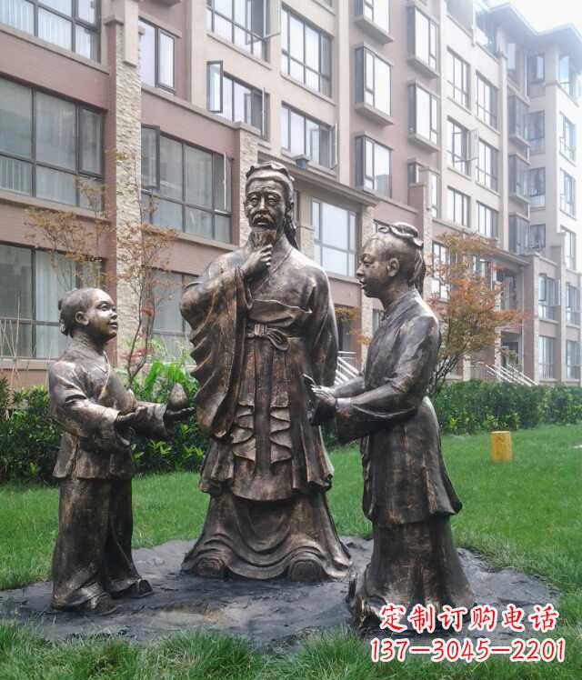运城中领雕塑:让梨中古代人物雕塑定制服务
