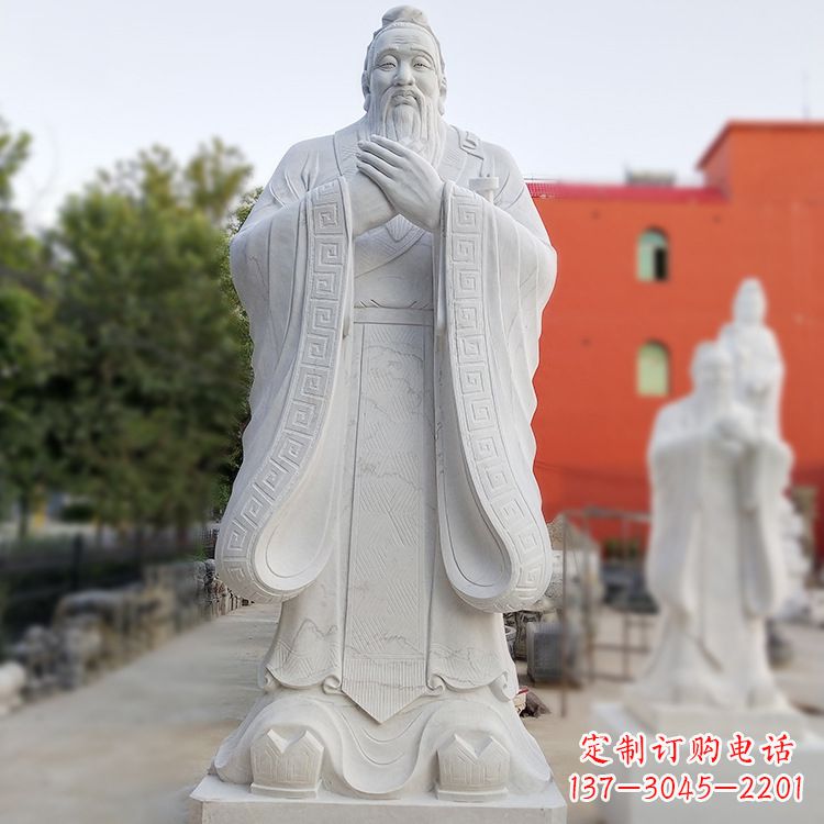 运城中领雕塑精心打造的精美孔子雕塑,为您打造…