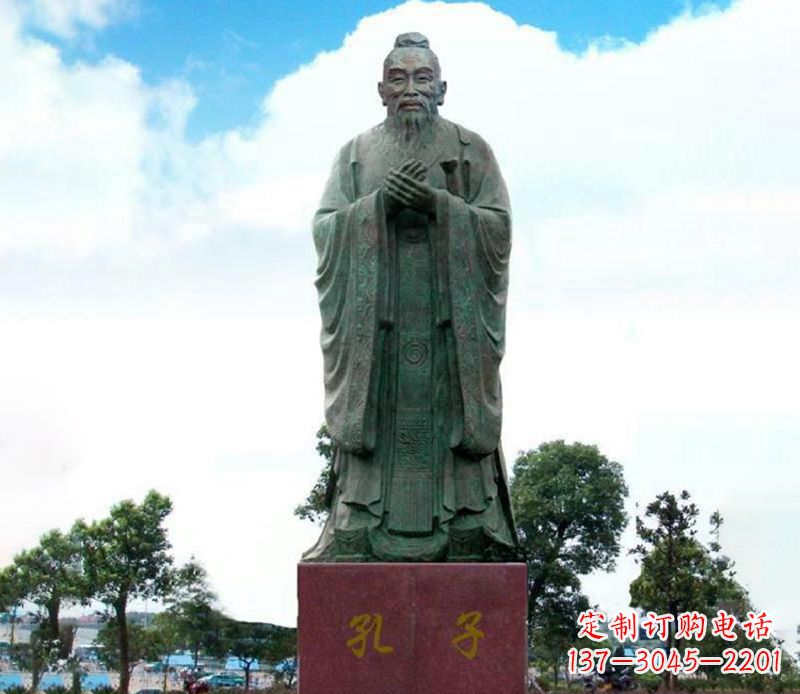 运城领雕塑:孔子雕塑尊崇传承