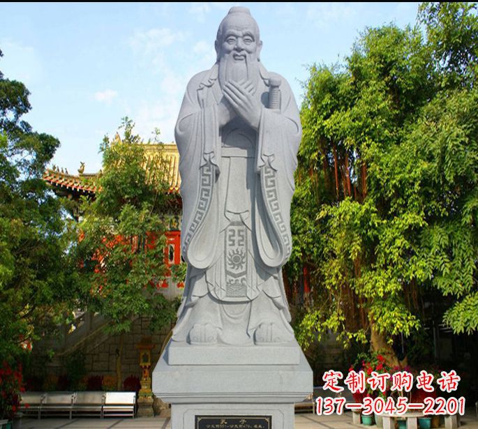 运城来自孔子思想的雕塑