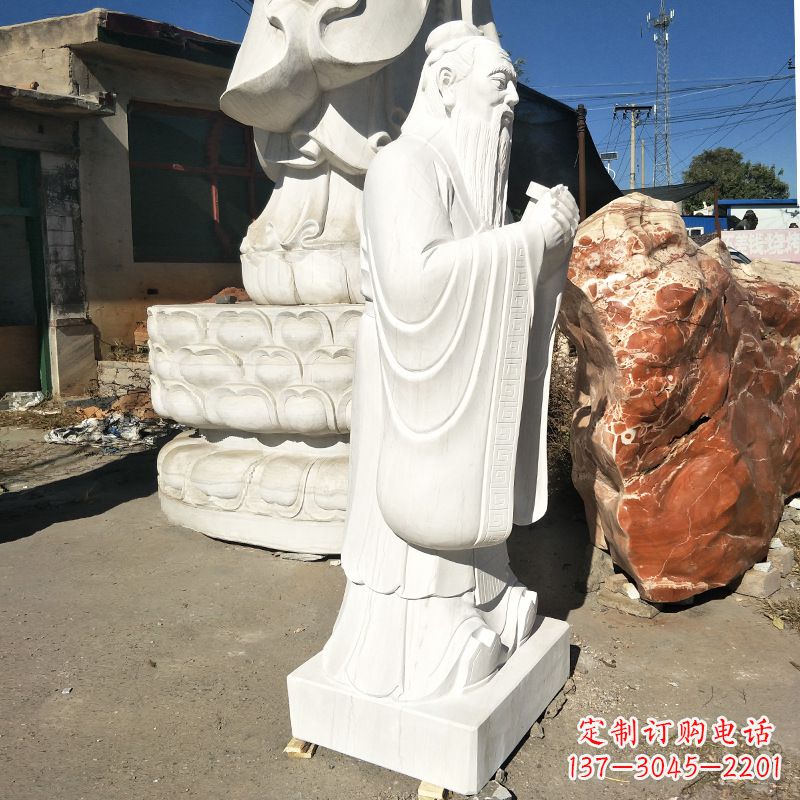 运城用艺术雕刻一流品质体验传承历史的孔子石雕