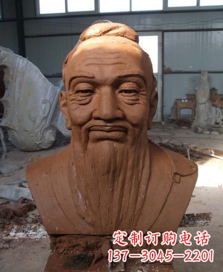 运城孔子雕像泥塑,品质保证